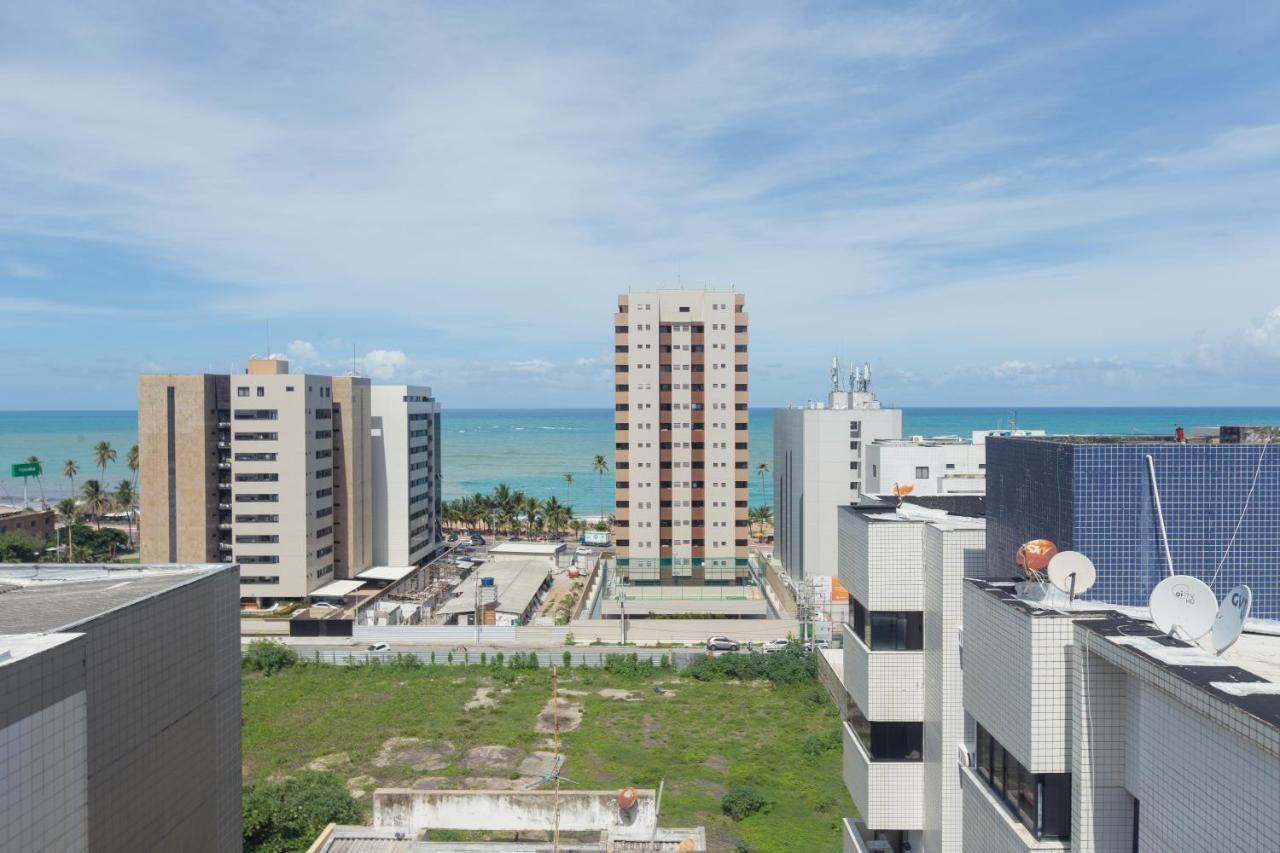 דירות Maceió Flat Quarto E Sala C/ Vista Mar Espetacular מראה חיצוני תמונה
