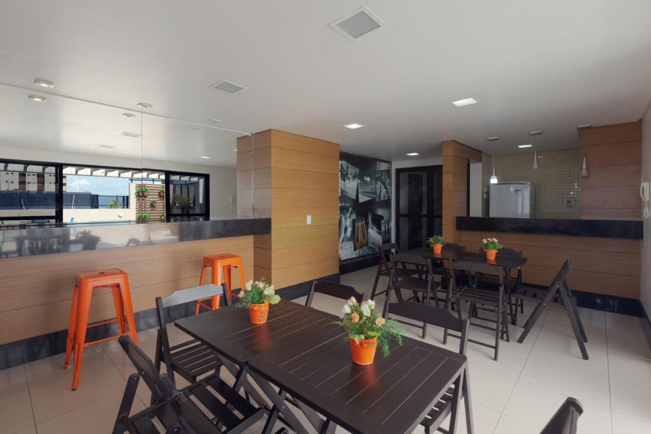 דירות Maceió Flat Quarto E Sala C/ Vista Mar Espetacular מראה חיצוני תמונה